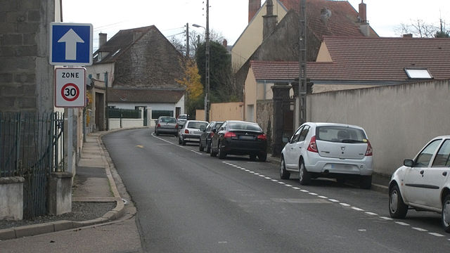 stationnement dans la rue